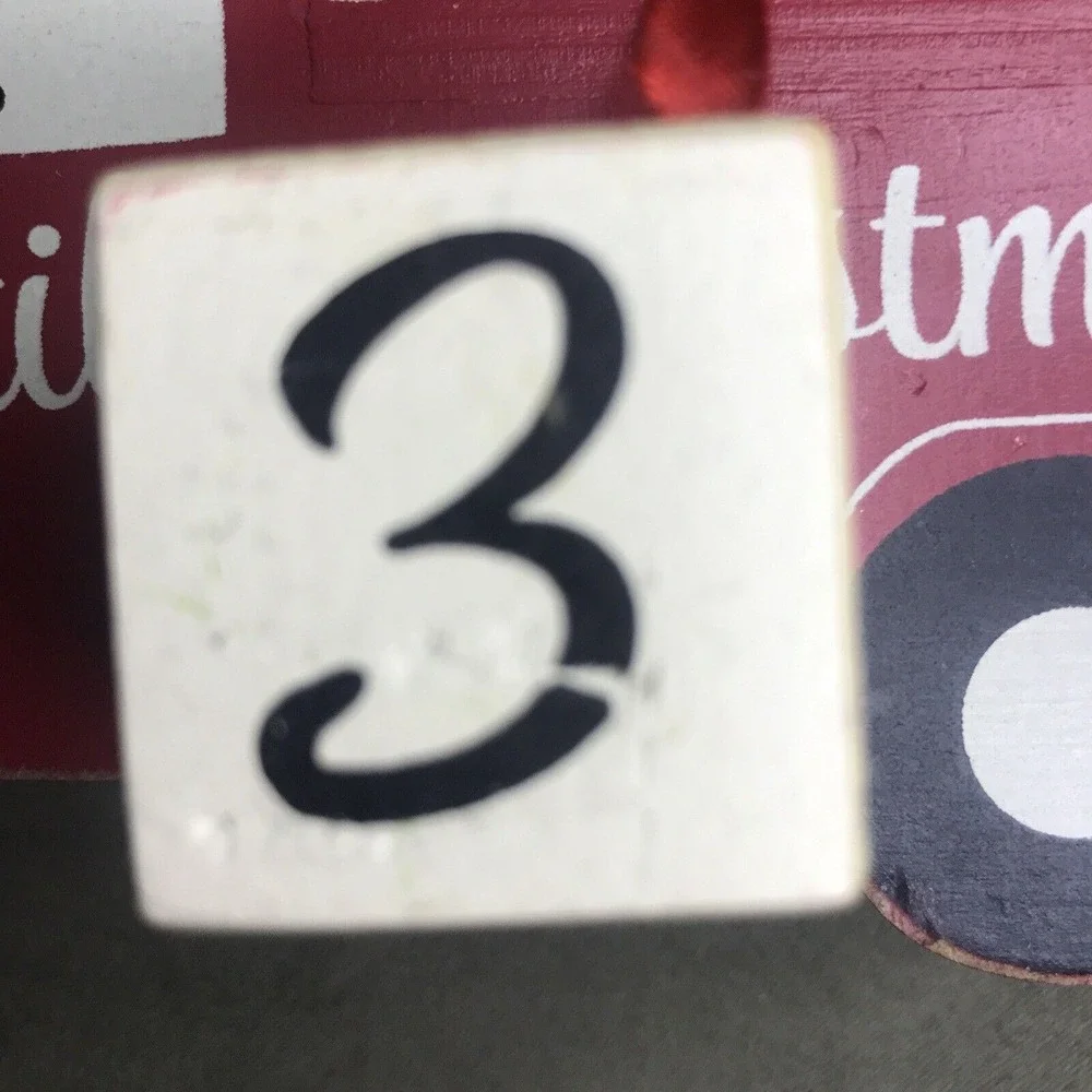 2017 Three Girls And A Wish Countdown Blocks Hobby Lobby Heartland Holiday 8x12